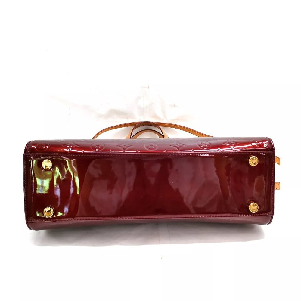 100% Authentic Louis Vuitton GM Brown Vernis Hand Bag 2902852 455-121924 - Picture 8 of 16